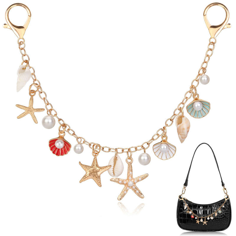 Women'S Accessories Handbags - Zawieszki do torebek złote breloki muszelki