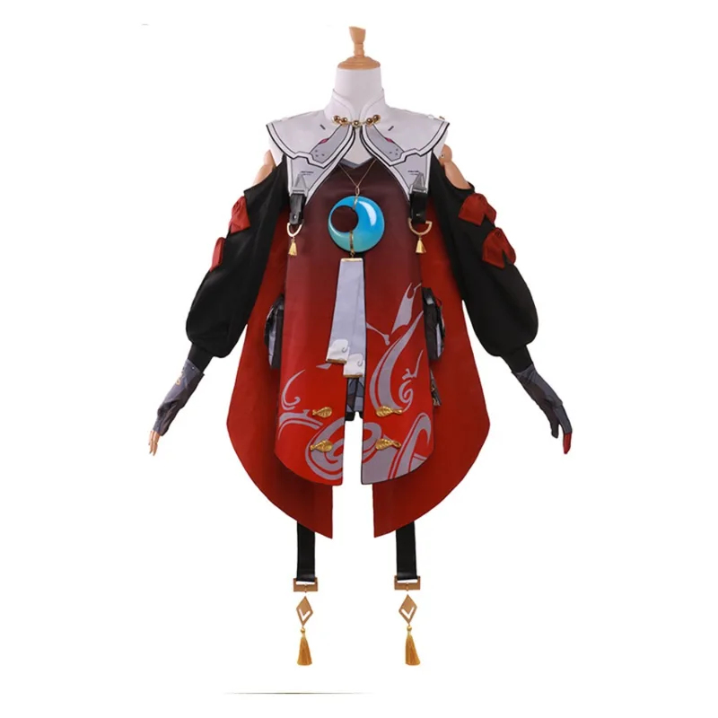 Women'S Red Accessories - A;3;7'd/Wuthering Waves Danjin Ranger Girl Kostium