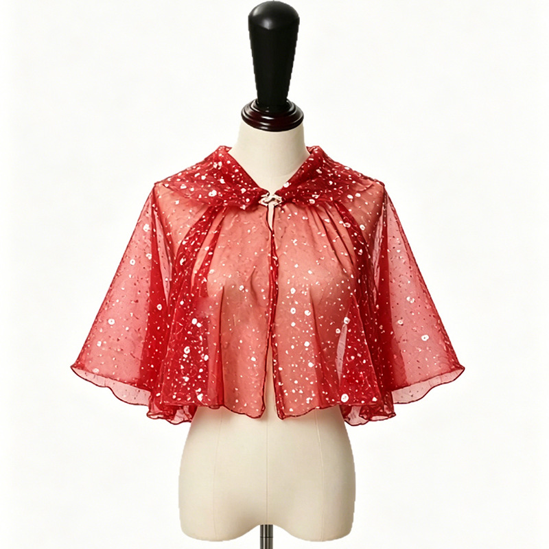 Women'S Red Accessories - Kostium na występy sceniczne - błyszcząca,