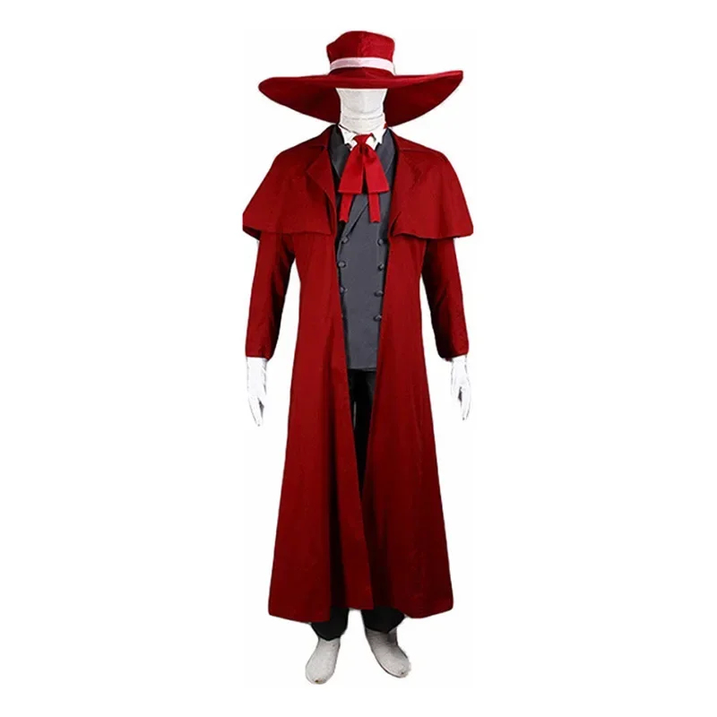 Women'S Red Accessories - Kostiumy Cosplay Anime Hellsing Alucard Czerwony