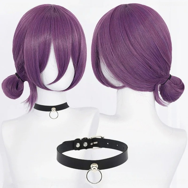Women'S Accessories H&M - Peruka Cosplay Anime Reze 45cm Fioletowa
