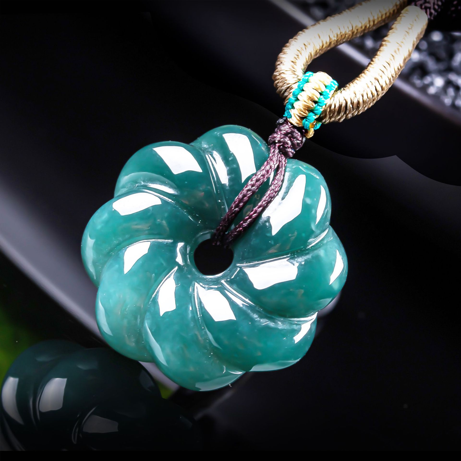 Naturalny naszyjnik z jadeitu  – Women Accessories For Gift recenzja i cena
