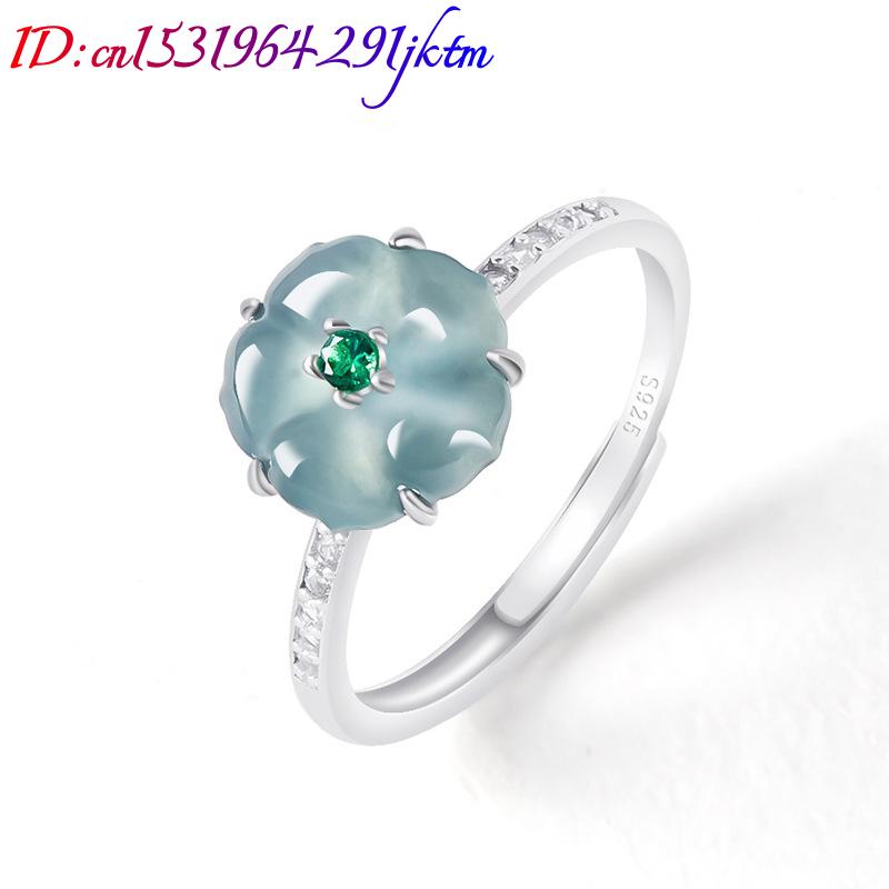 Niebieskie pierścionki z jadei – Women Accessories For Gift recenzja i cena