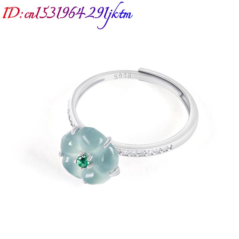 Niebieskie pierścionki z jadei – Women Accessories For Gift recenzja i cena