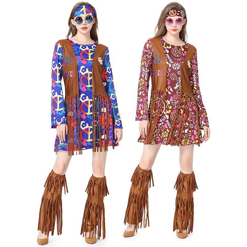Halloweenowa Sukienka Disco La – Women'S Accessories In The 70S recenzja i cena