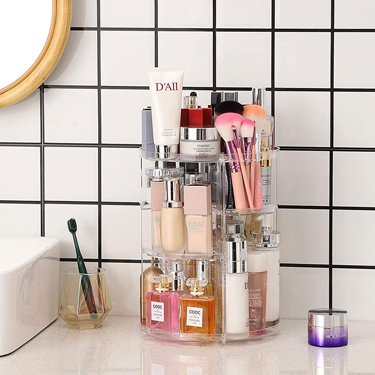 Obrotowy o 360 stopni organize – Women Accessories List recenzja i cena