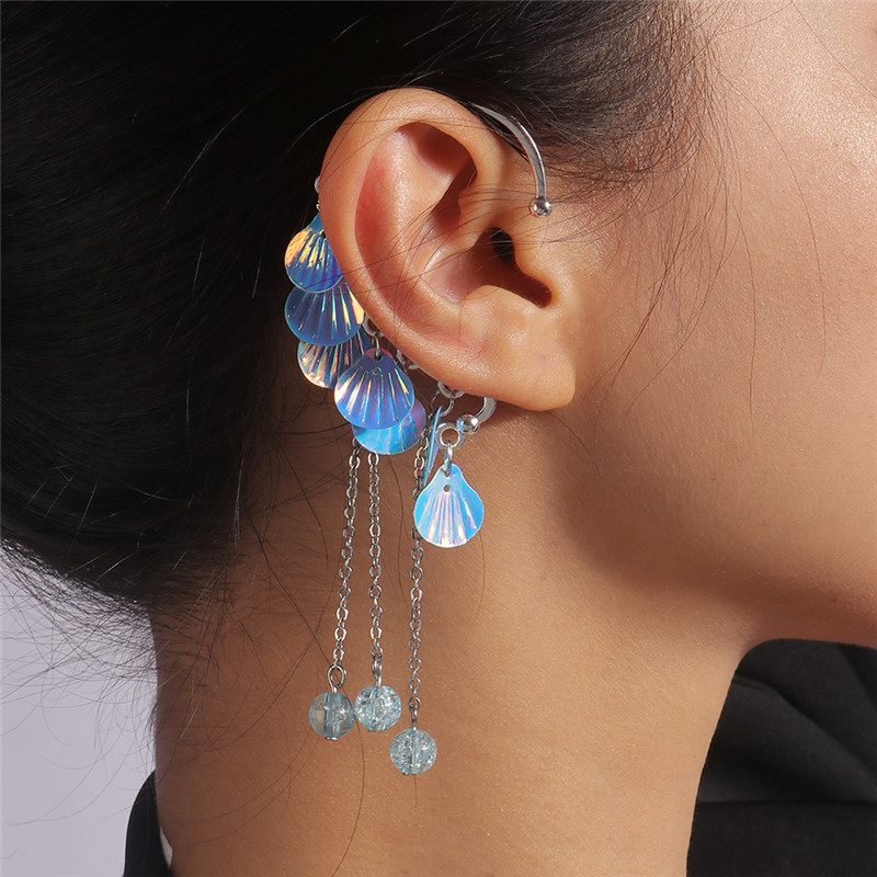 Aihua New Boho Pearl Starfish  – Tassel Earrings Boho recenzja i cena