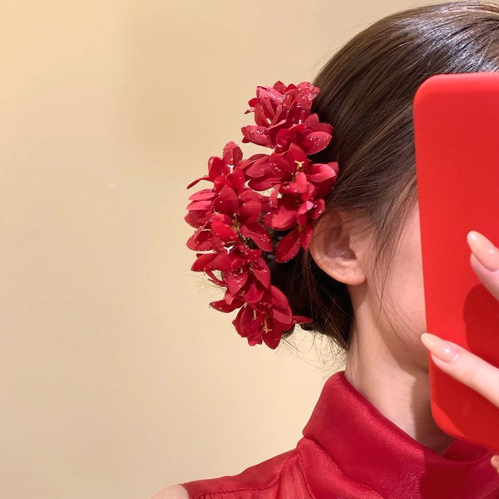 Róża Kwiat Czerwony Kwiat Wsuw – Women'S Red Accessories recenzja i cena