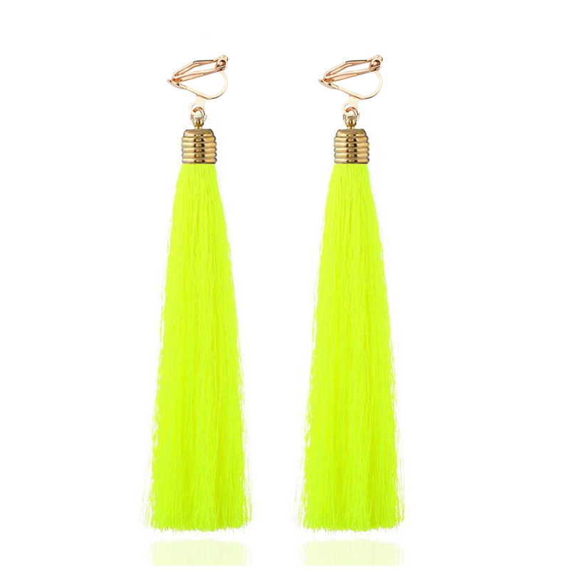 12cm i 5.1 ''długie Tassel fib – Tassel Earrings Boho recenzja i cena