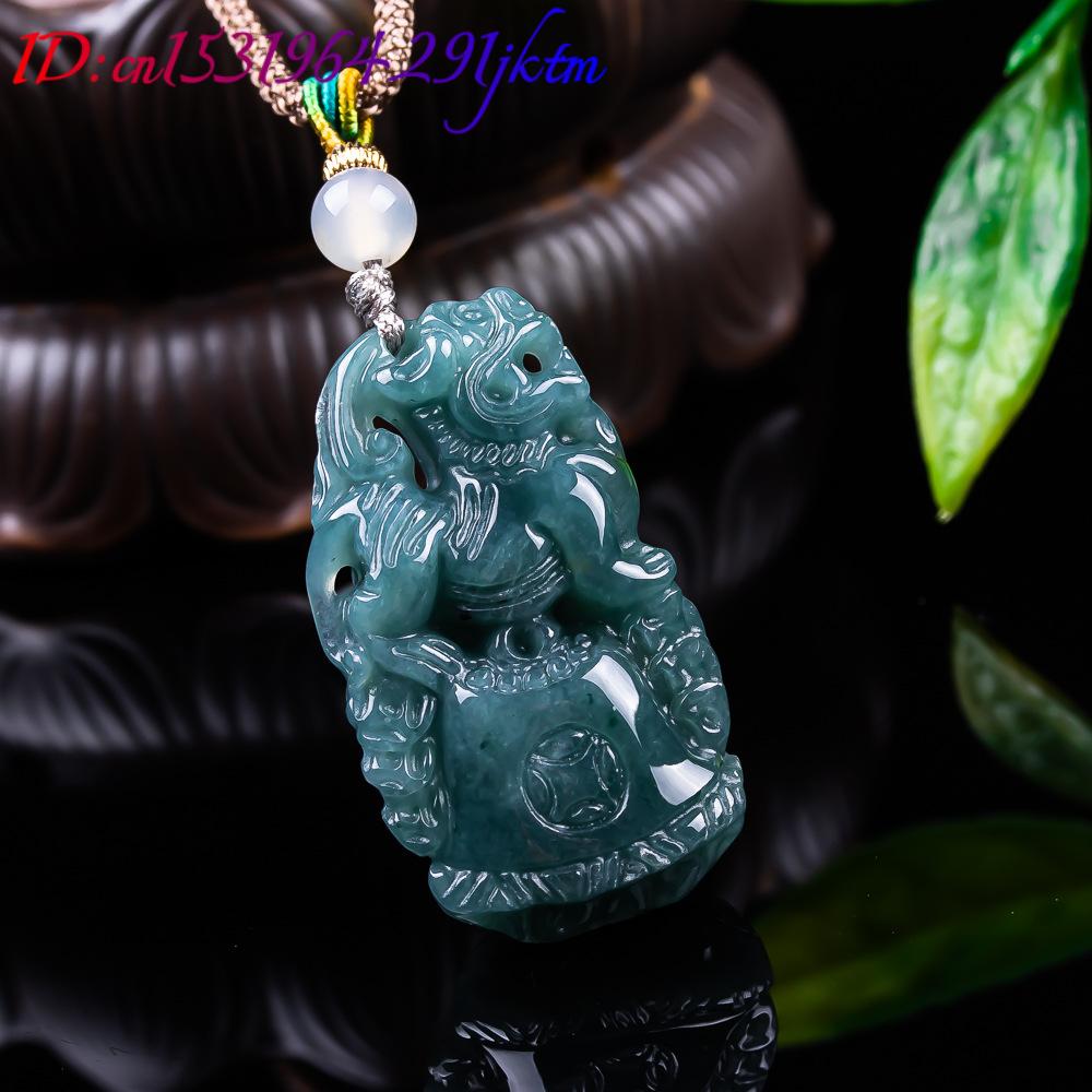 Wisiorek Pixiu z jadeitu birma – Women Accessories For Gift recenzja i cena