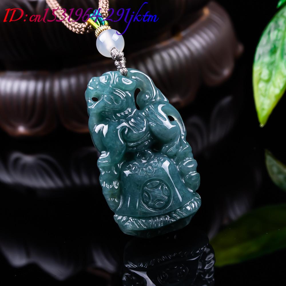 Wisiorek Pixiu z jadeitu birma – Women Accessories For Gift recenzja i cena