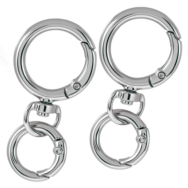 2 Zestawy Okrągłych Karabińczy – Women'S Accessories Handbags recenzja i cena