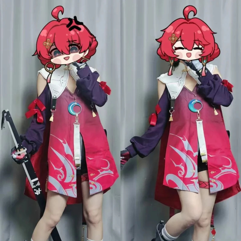 A;3;7'd/Wuthering Waves Danjin – Women'S Red Accessories recenzja i cena