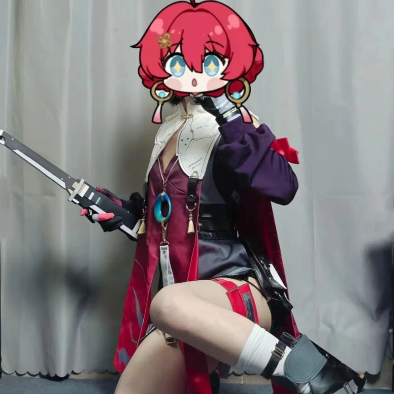 A;3;7'd/Wuthering Waves Danjin – Women'S Red Accessories recenzja i cena