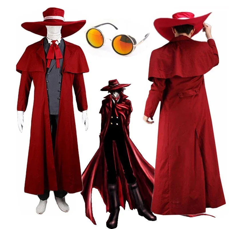 Kostiumy Cosplay Anime Hellsin – Women'S Red Accessories recenzja i cena