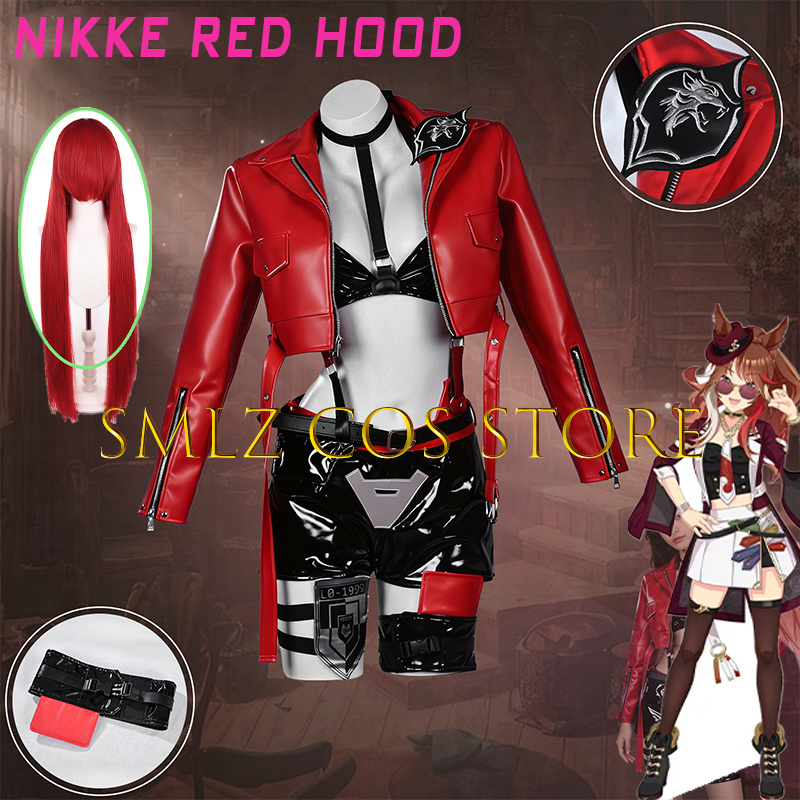 Kostium Cosplay Nikkee Red Rap – Women'S Red Accessories recenzja i cena