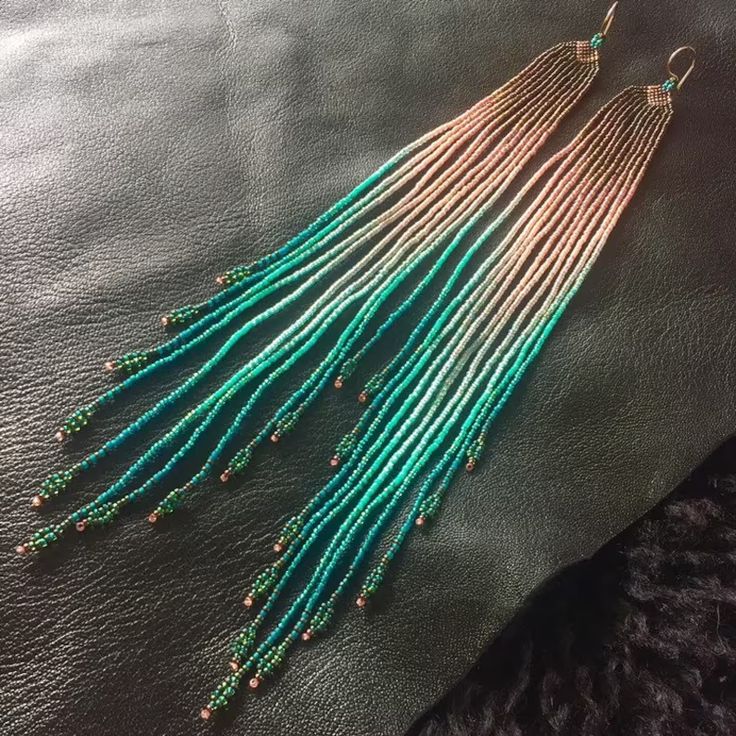 Kolczyki z koralików ryżowych  – Tassel Earrings Boho recenzja i cena