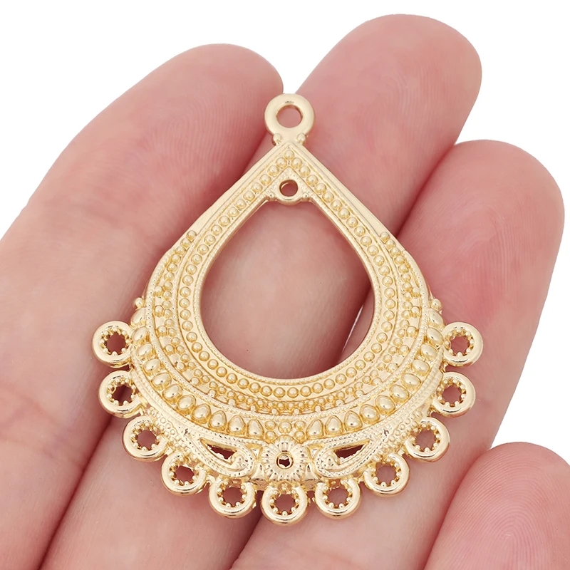 10 x Złote Zawieszki w Stylu B – Tassel Earrings Boho recenzja i cena