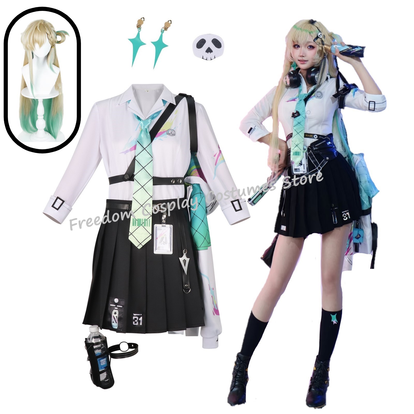 Kostium cosplay Wuthering Wave – Women'S Accessories For Suit recenzja i cena