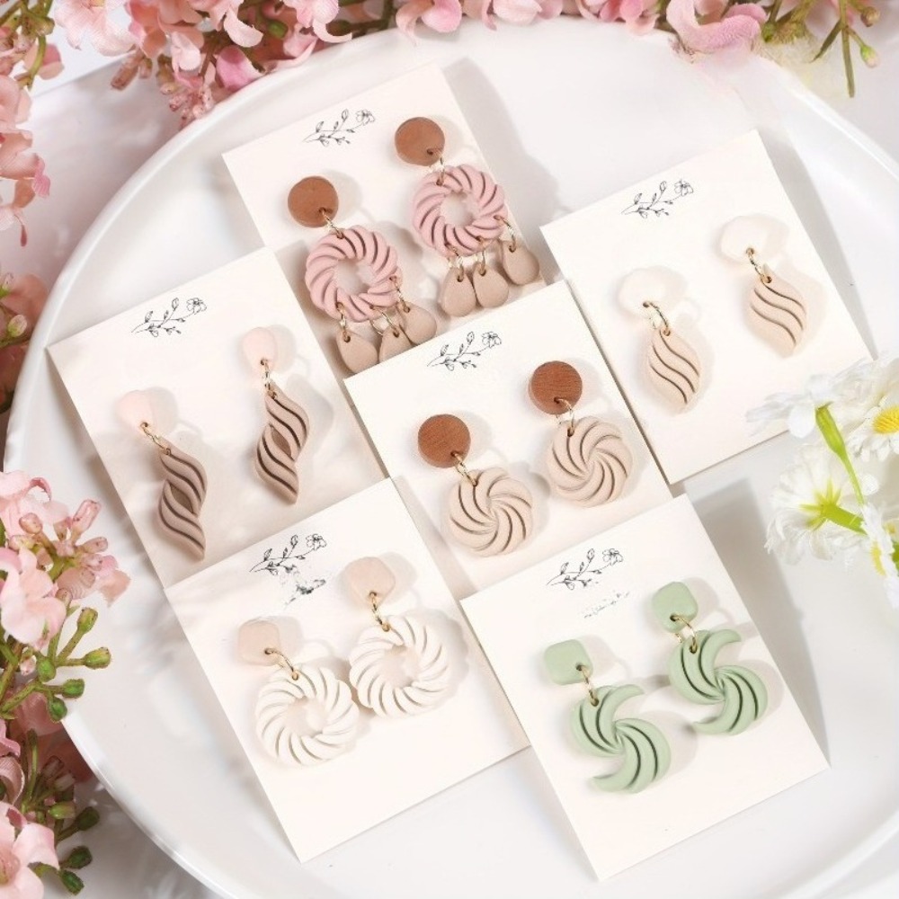 10 szt. Boho Swirl Wykrawacze  – Tassel Earrings Boho recenzja i cena
