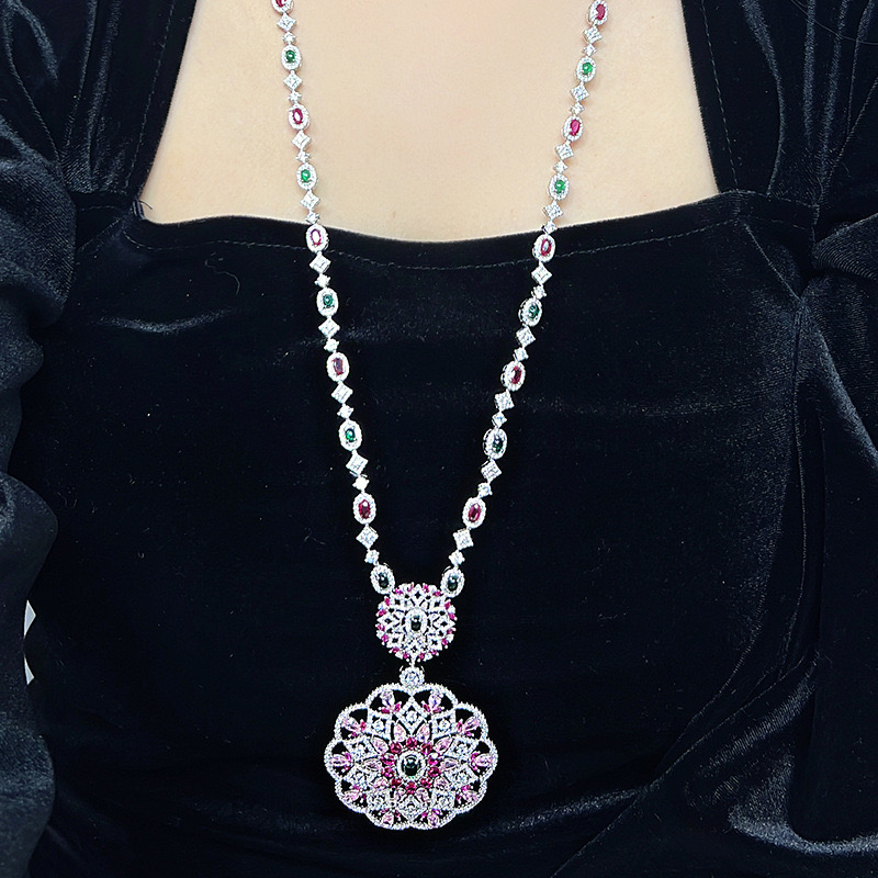 Zestaw biżuterii ślubnej AY Fa – Women Accessories Uae recenzja i cena