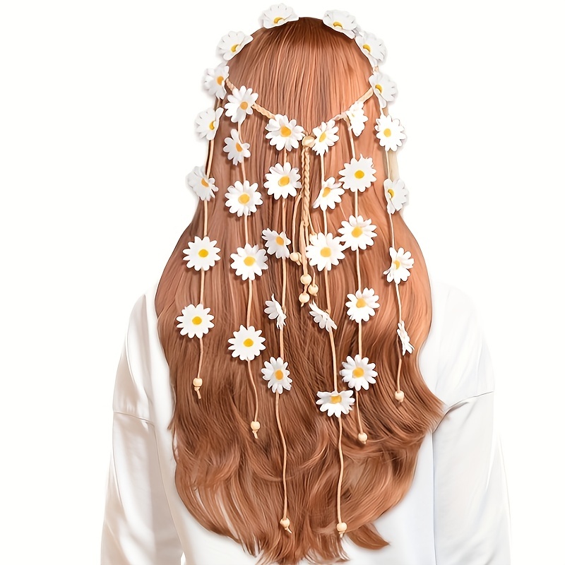 Opaska w stylu hippie w kwiaty – Women'S Accessories In The 70S recenzja i cena