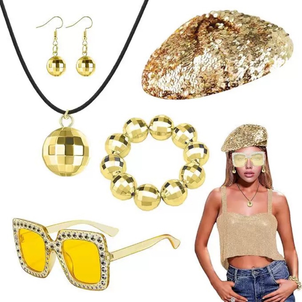 Akcesoria do stroju disco z la – Women'S Accessories In The 70S recenzja i cena